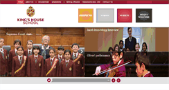 Desktop Screenshot of kingshouseschool.co.uk