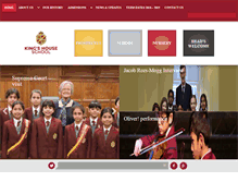 Tablet Screenshot of kingshouseschool.co.uk